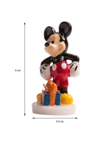 Vela Mickey Dekora 8,5cm
