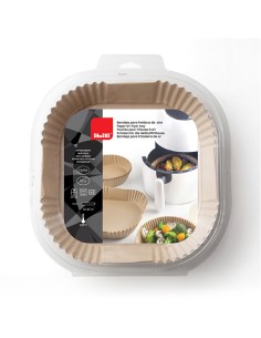 Bandeja Desechable freidora Aire 20x20x5cm, Ibili 2