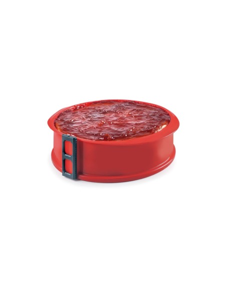 Molde Desmontable Redondo Con Base De Cristal 26cm Ibili
