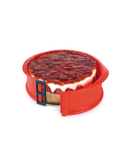 Molde Desmontable Redondo Con Base De Cristal 26cm Ibili