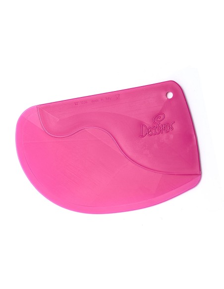 Set de Espátulas con Ángulo, Plástico, Magenta, 2 Ud. Decora