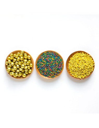 Set Decor Mix Oro Y Multicolor 85gr Decora