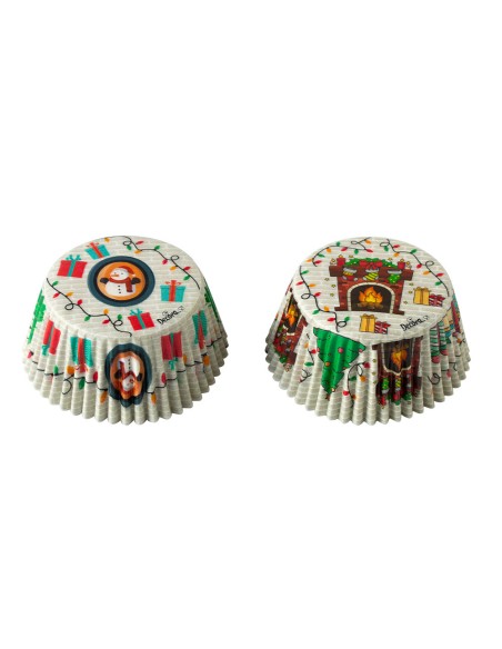 Cápsulas Cupcakes Regalos De Navidad 36uds Decora