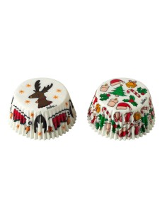 Cápsulas Cupcakes Renos Navidad 36uds Decora 2