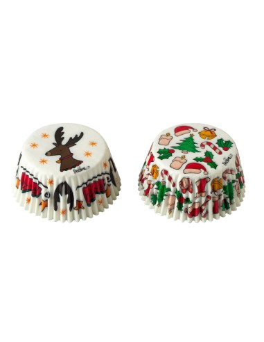 Cápsulas Cupcakes Renos Navidad 36uds Decora
