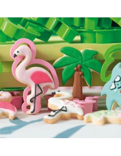 Kit Cortadores Flamenco Y Palmera 2ud. Decora 2