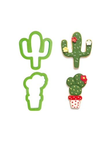 Kit Cortadores Cactus 2ud. Decora