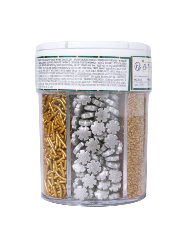 Sprinkle Navidad 6 En 1 Brillo Festivo 196g PME