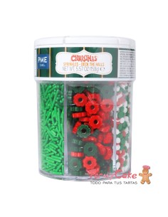 Sprinkle Navidad 6 En 1 Figuritas Navideñas 158g PME