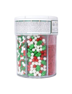 Sprinkle Navidad 6 En 1 Figuritas Navideñas 158g PME 2