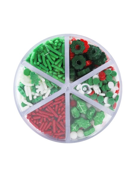 Sprinkle Navidad 6 En 1 Figuritas Navideñas 158g PME