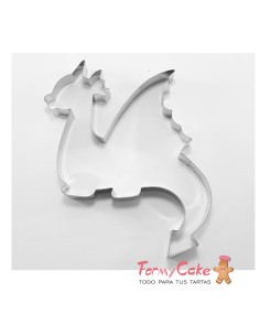 Cortante Dragón De Fuego 15cm Cutter