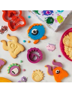 Kit Cortadores Galletas Monstruos 3ud. Decora 2