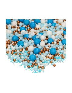 Soft Pearls Mix Blue Celebración 80g Funcakes 2