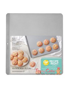 Bandeja Galletas Sin Bordes 40,6x35,5cm Wilton