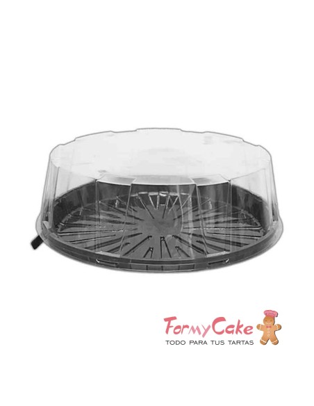 Caja para Tarta Transparente 26x10 CM Azucren