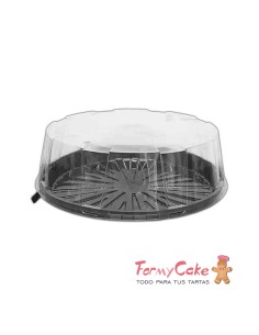 Caja para Tarta Transparente 25x10 CM Azucren