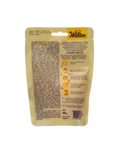 Candy Melts Amarillo 125gr Wilton