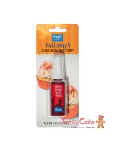 Spray De Sangre Comestible Para Decorar Tartas Halloween...