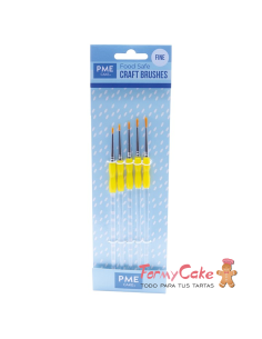 Set de Pinceles Finos 5uds PME