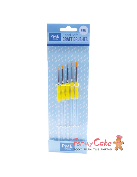 Set de Pinceles Finos 5uds PME