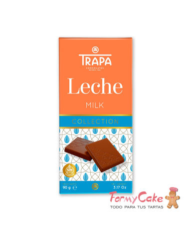 Tableta Collection Con Leche 90gr Trapa
