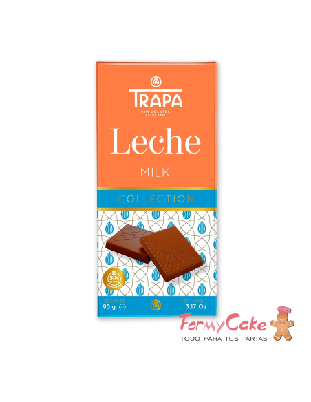 Tableta Collection Con Leche 90gr Trapa