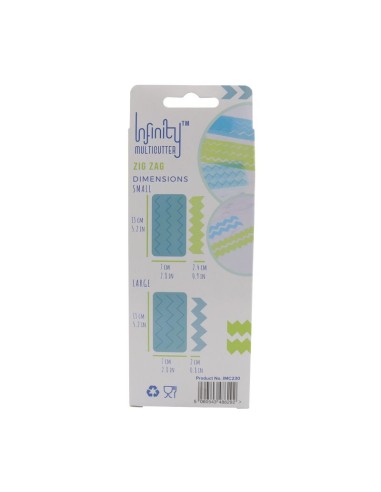 Cortador Infinity Multicutter Zig Zag 2uds PME