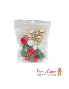 Set Bolas Decorativas Navidad 32ud Azucren
