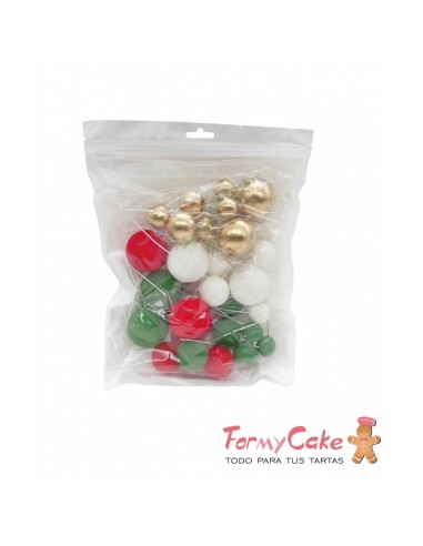 Set Bolas Decorativas Navidad 32ud Azucren