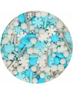 Sprinkles Medley 3D Inviernos Helados 70G Funcakes 2
