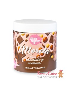Crema De Morela (Chocolate y Avellana) 300gr Pastkolor