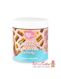 Crema De Chocolate Con Leche Crunchy 300gr Pastkolor