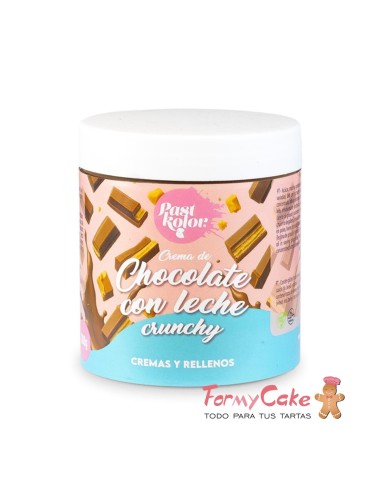 Crema De Chocolate Con Leche Crunchy 300gr...