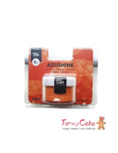 Purpurina Comestible En Polvo Naranja 5gr Azushine