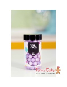 Superbola Lila Pastel 10mm 90g. Azucren