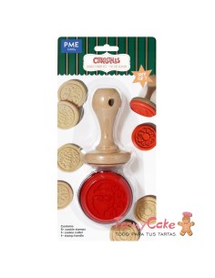 Set De Sellos En Relieve Para Galletas De Navidad 7uds PME