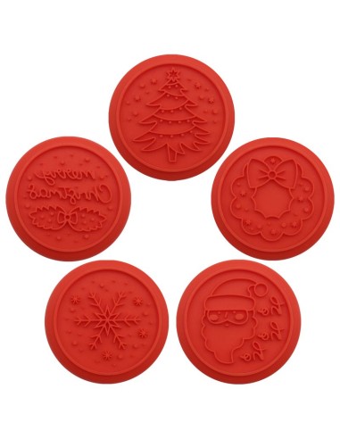 Set De Sellos En Relieve Para Galletas De...