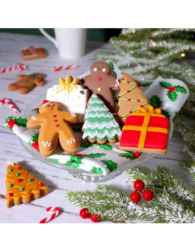 Set Cortadores Galletas Delicias Navideñas 3ud PME
