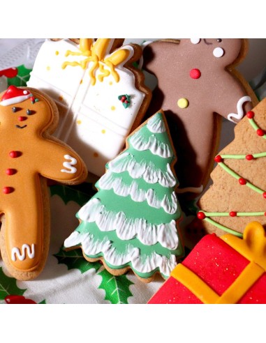Set Cortadores Galletas Delicias Navideñas 3ud PME