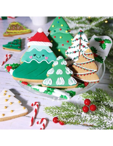 Set Cortadores Galletas Árbol De Navidad 3ud PME