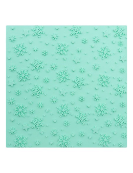 Tapete En Relieve Para Fondant- Noches Nevadas PME
