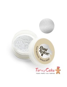 Colorante Polvo Plata Metalizado 3gr Pastkolor