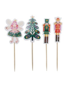 Toppers Para Cupcakes- Cascanueces 24uds PME 2