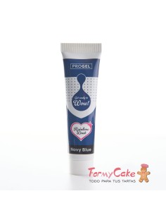 Colorante Gel Azul Marino Progel 25gr De Rainbow Dust