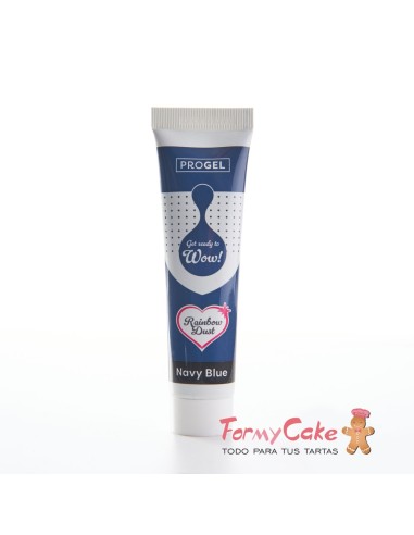Colorante Gel Azul Marino Progel 25gr De...