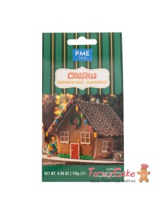Set Decoración Para Casa De Jengibre 115g PME