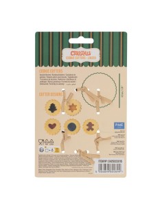 Set Cortadores Galletas Juego linzer 6ud PME 2