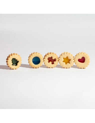 Set Cortadores Galletas Juego linzer 6ud PME
