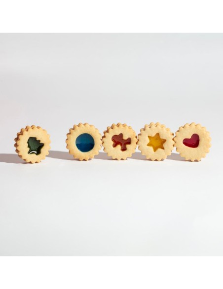 Set Cortadores Galletas Juego linzer 6ud PME